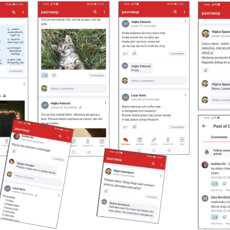 A screenshot of the app